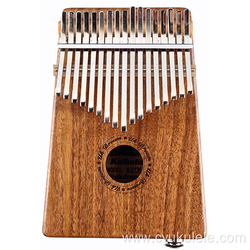 17-tone Acacia wood electric box thumb piano